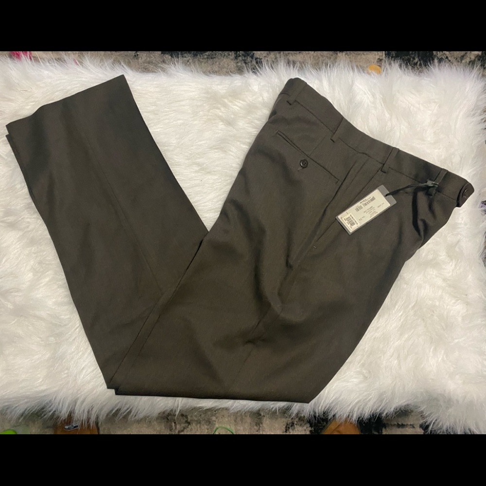 Zanella Men's Formal Trousers in Rich Brown